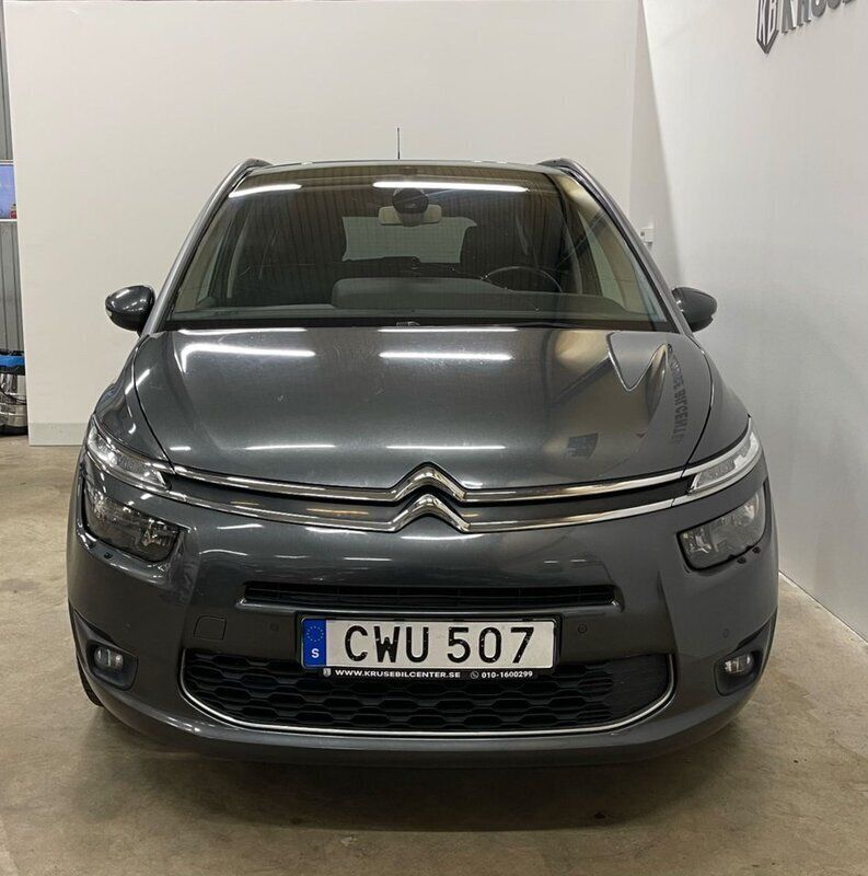 Begagnad Citroën Grand C4 Picasso 116 HK (85 kW) 2014 Grå Minibuss