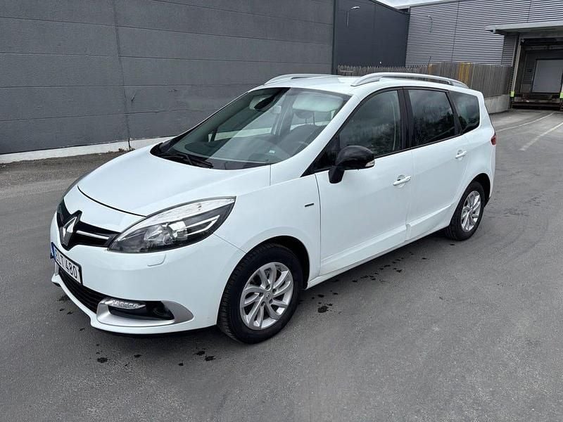 Vit Begagnad 2016 Renault Grand Scénic IV LIMITED Minibuss | 99 000 kr (Superpris) - Bild 1/4
