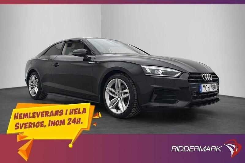 Svart Begagnad 2017 Audi A5 Design Halvkombi | 289 900 kr (Marknadspris) - Bild 1/3