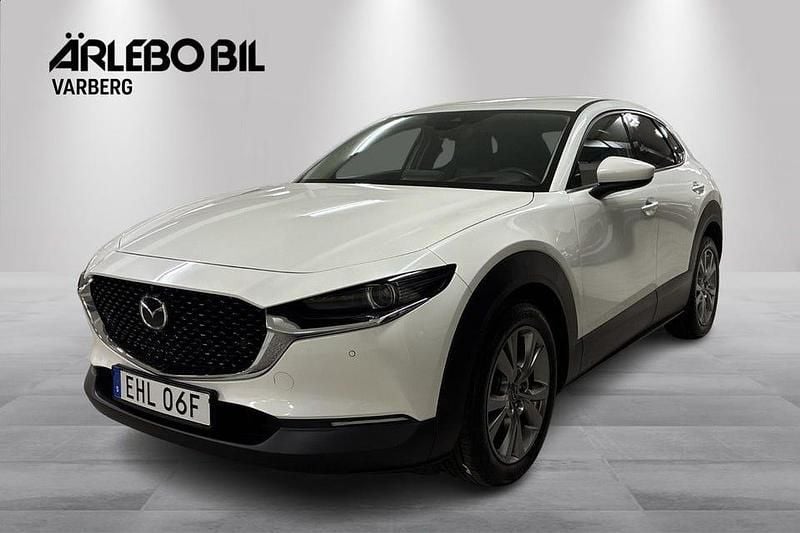 Vit Begagnad 2019 Mazda CX-30 Cosmo SUV | 234 900 kr (Marknadspris) - Bild 1/4