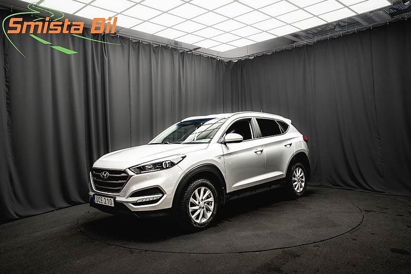 Silver Begagnad 2018 Hyundai Tucson SUV | 138 900 kr (Marknadspris) - Bild 1/3