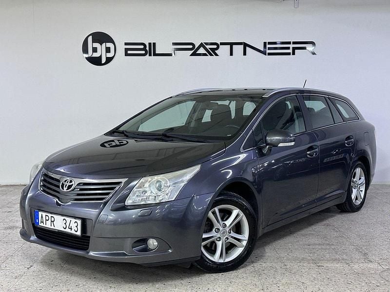 Mörkgrå Begagnad 2009 Toyota Avensis Business Edition Kombi | 69 900 kr (Marknadspris) - Bild 1/4