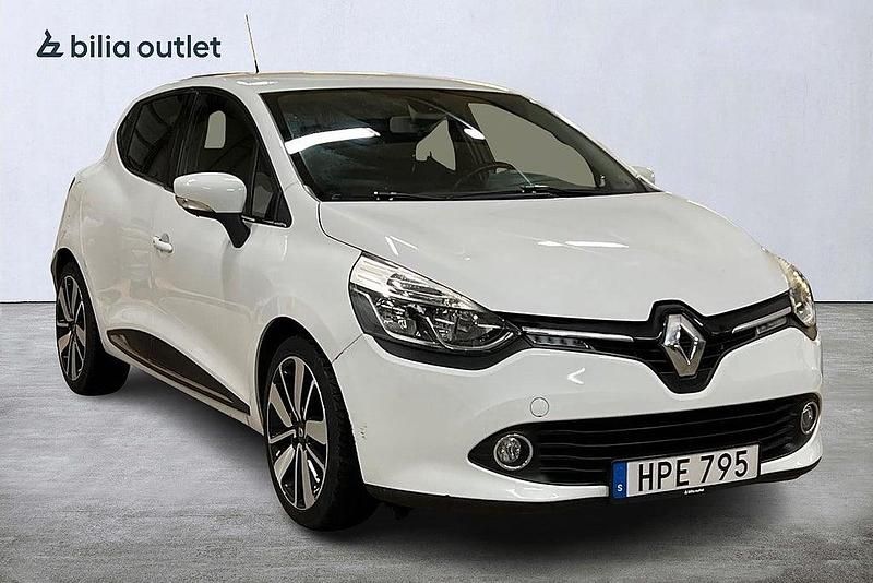 Begagnad Renault Clio IV Dynamique 90 HK (66 kW) 2014 Vit Halvkombi
