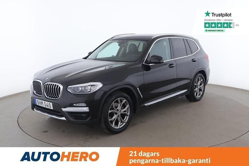 Svart Begagnad 2018 BMW X3 xLine SUV | 282 000 kr (Superpris) - Bild 1/4