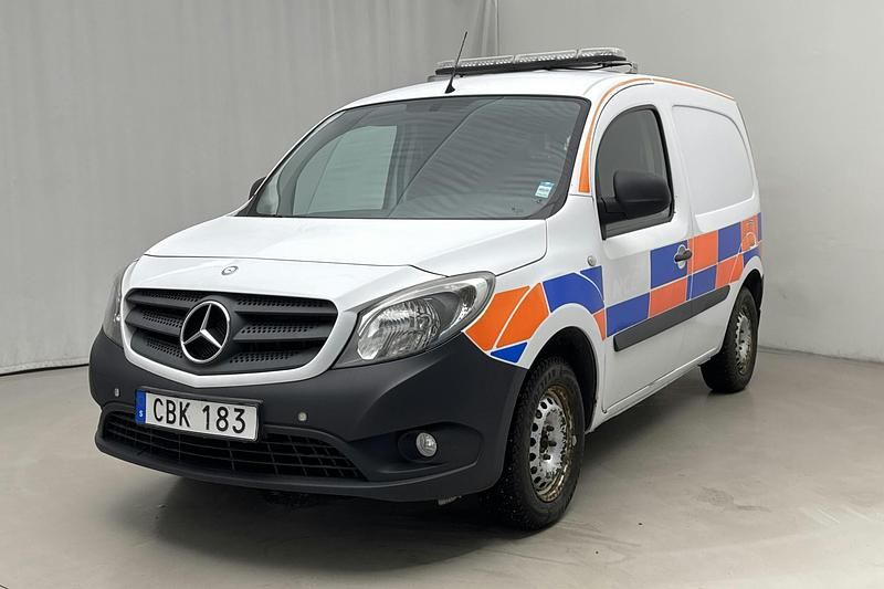 Vit Begagnad 2014 Mercedes Citan 109 | 49 000 kr (Superpris) - Bild 1/4