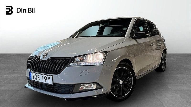 Grå Begagnad 2021 Skoda Fabia Monte Carlo Halvkombi | 169 900 kr (Lite dyr) - Bild 1/4