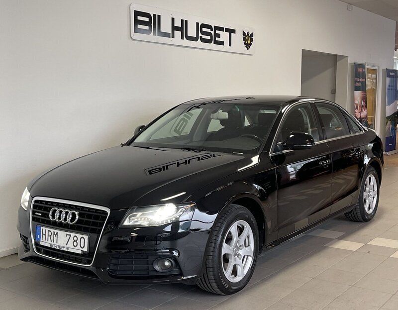 Begagnad Audi A4 240 HK (176 kW) 2008 Svart Sedan