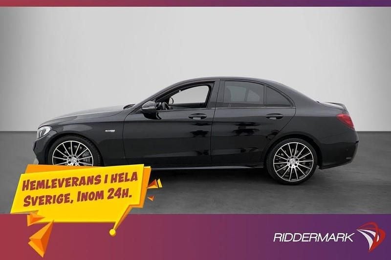 Begagnad Mercedes C43 AMG AMG 367 HK (269 kW) 2017 Svart Sedan