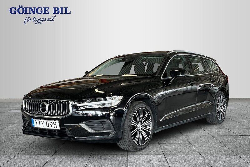 Svart Begagnad 2021 Volvo V60 Inscription Kombi | 299 000 kr (Superpris) - Bild 1/3