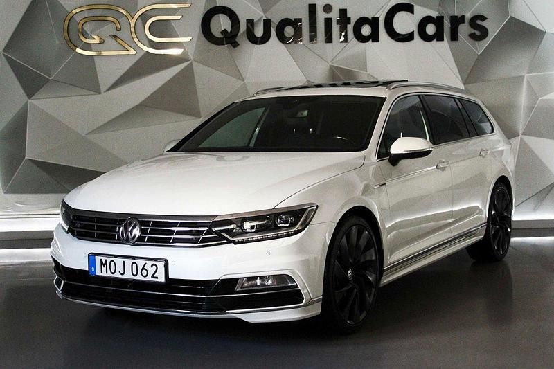 Vit Begagnad 2016 VW Passat SE Kombi | 247 900 kr (Lite dyr) - Bild 1/4