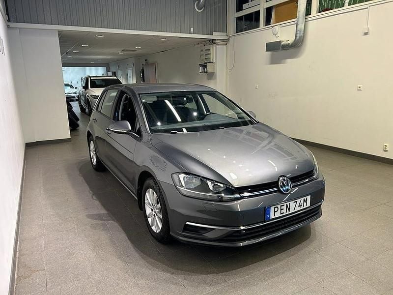 Begagnad VW Golf VII 116 HK (85 kW) 2018 Mörkgrå Halvkombi