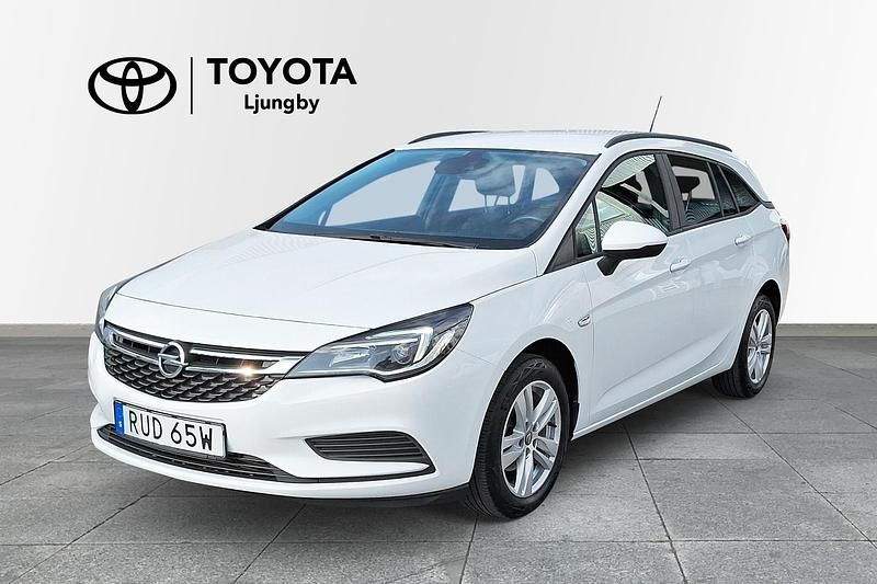 Vit Begagnad 2019 Opel Astra Kombi | 129 000 kr (Marknadspris) - Bild 1/4