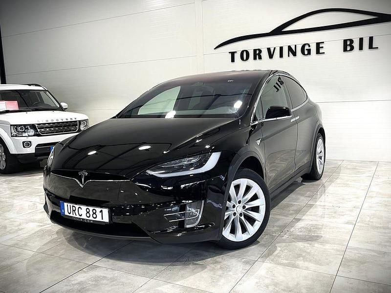 Begagnad Tesla Model X 397 kW (541 HK) 2019 Svart SUV