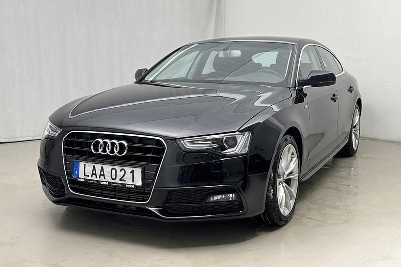 Svart Begagnad 2016 Audi A5 Sportback Halvkombi | 149 000 kr (Bra pris) - Bild 1/4