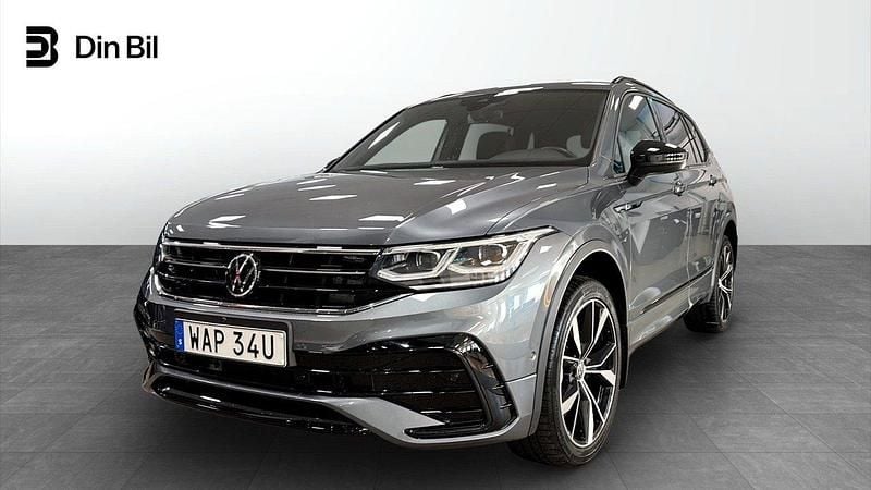 Grå Begagnad 2023 VW Tiguan Allspace R-line SUV | 464 900 kr (Marknadspris) - Bild 1/4