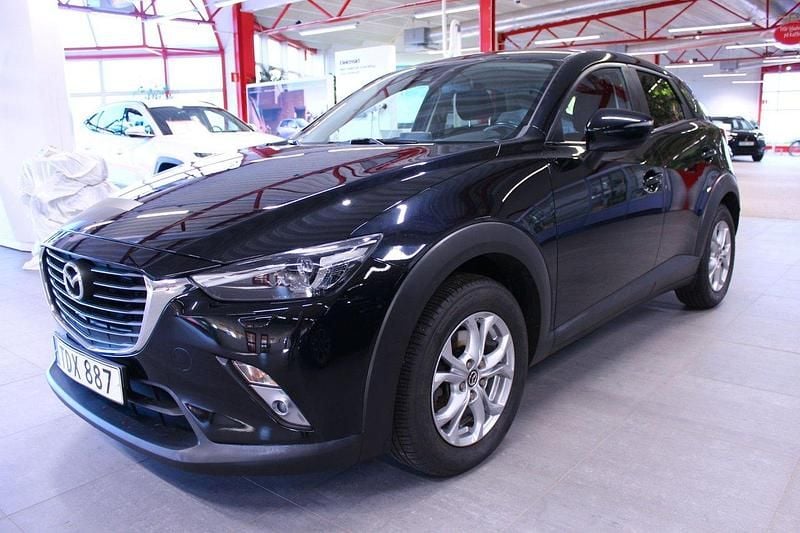 Svart Begagnad 2016 Mazda CX-3 SUV | 132 000 kr (Marknadspris) - Bild 1/4