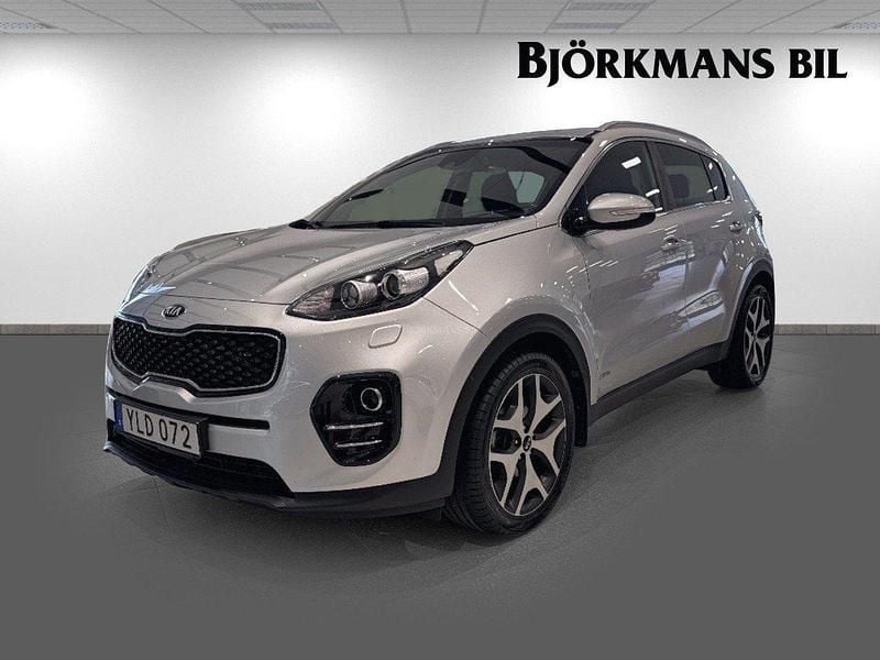 Grå Begagnad 2017 Kia Sportage SUV | 184 000 kr (Marknadspris) - Bild 1/4