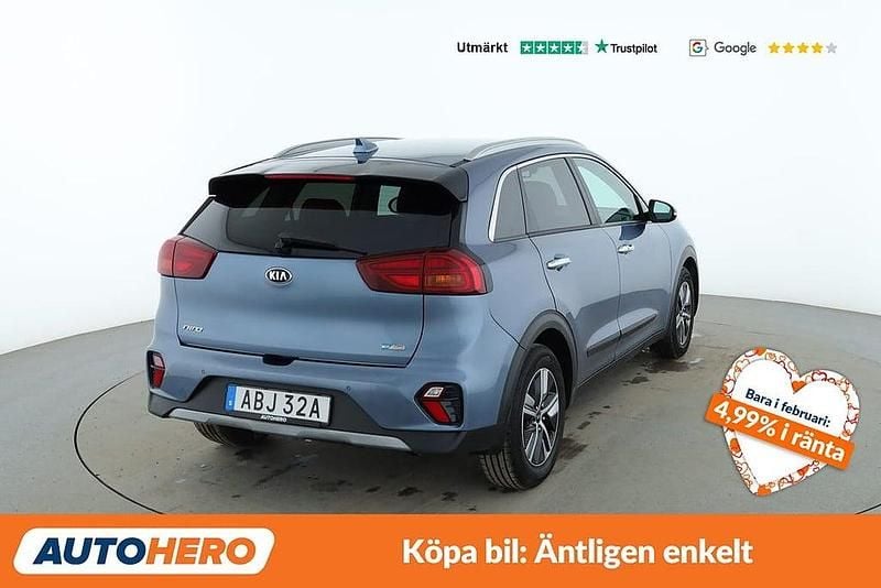 Begagnad Kia Niro Active 143 HK (105 kW) 2020 Blå SUV