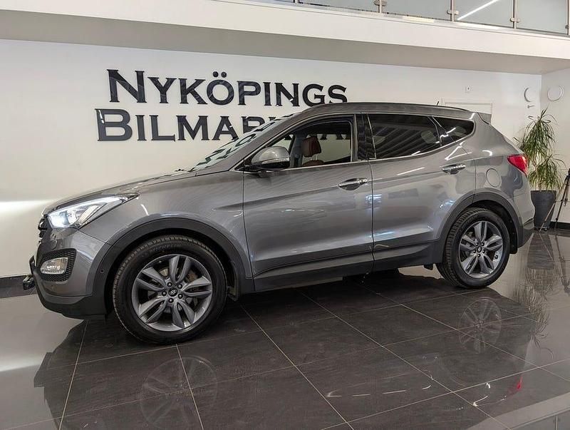 Begagnad Hyundai Santa Fe Premium 197 HK (144 kW) 2015 Silver SUV