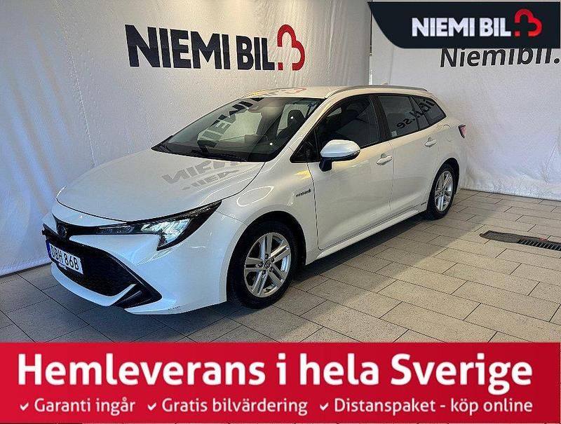 Vit Begagnad 2019 Toyota Corolla Kombi | 209 900 kr (Marknadspris) - Bild 1/3