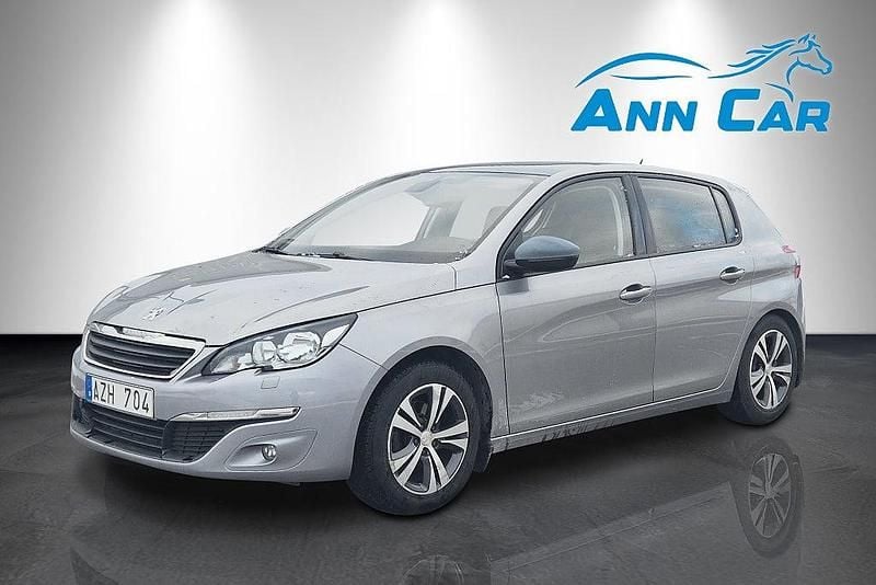 Begagnad Peugeot 308 Active 125 HK (91 kW) 2013 Grå Halvkombi