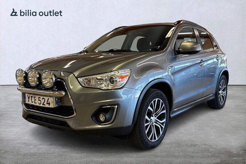 Grå Begagnad 2016 Mitsubishi ASX Comfort Edition SUV | 114 900 kr (Marknadspris) - Bild 1/3