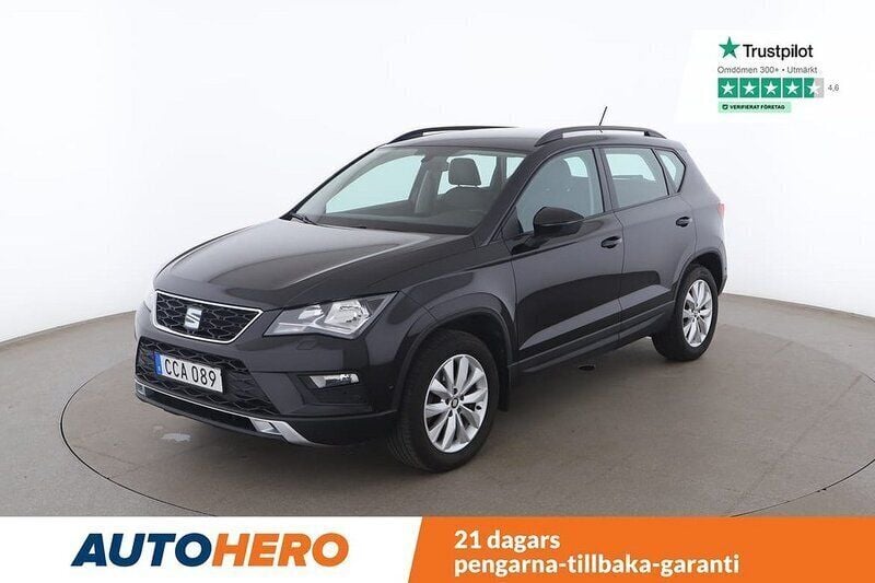 Svart Begagnad 2017 Seat Ateca 4Drive SUV | 202 000 kr (Marknadspris) - Bild 1/4