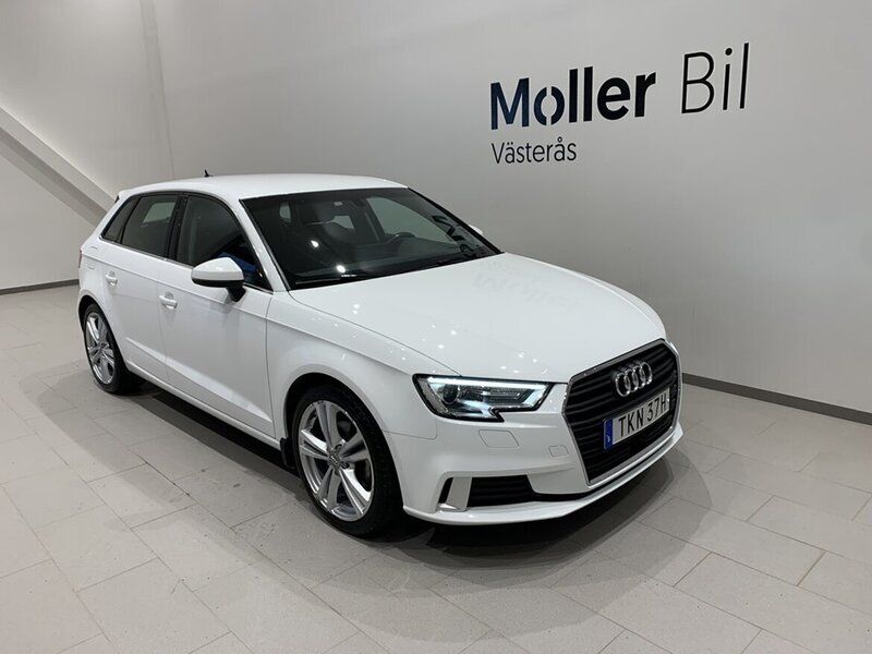 Såld Audi A3 Sportback 35 TFSI 150., begagnad 2019, 3 286 mil i Uppsala
