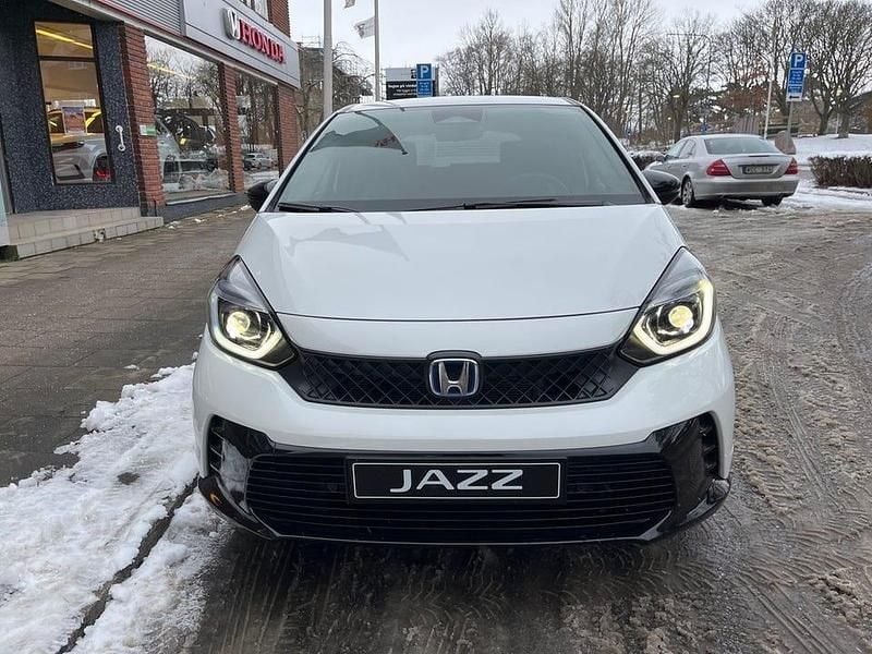 Ny Honda Jazz Advance 122 HK (89 kW) 2025 Vit Halvkombi