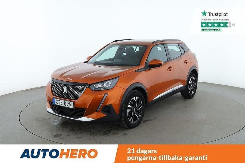 Orange Begagnad 2020 Peugeot 2008 Allure SUV | 177 000 kr (Marknadspris) - Bild 1/4