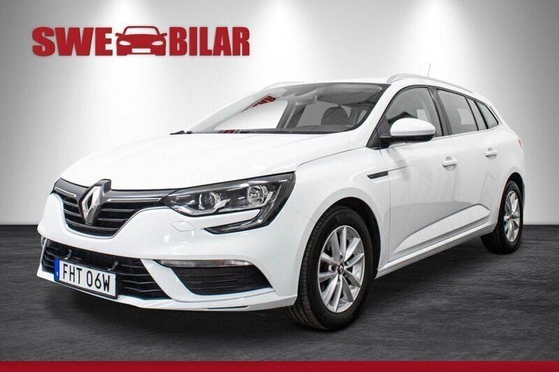 Vit Begagnad 2019 Renault Mégane GrandTour Kombi | 129 900 kr (Marknadspris) - Bild 1/4