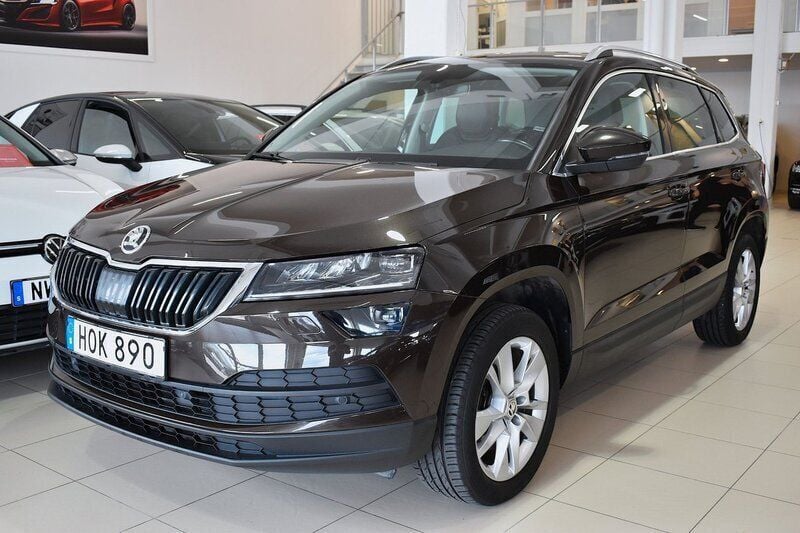 Brun Begagnad 2018 Skoda Karoq Business Line SUV | 169 000 kr (Superpris) - Bild 1/4