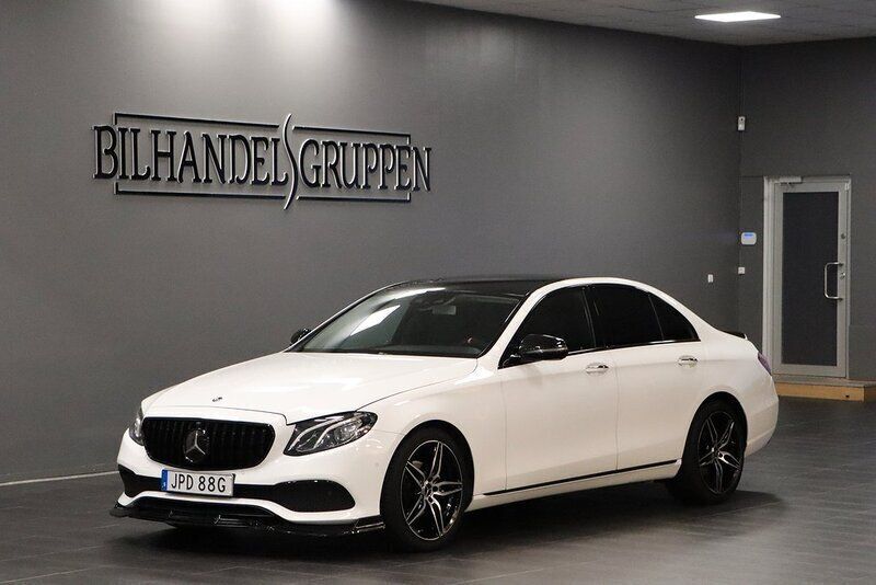 Vit Begagnad 2019 Mercedes E200 Sedan | 299 900 kr (Marknadspris) - Bild 1/4