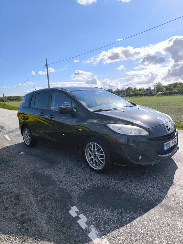 Svart Begagnad 2011 Mazda 5 Minibuss | 55 000 kr (Bra pris) - Bild 1/4