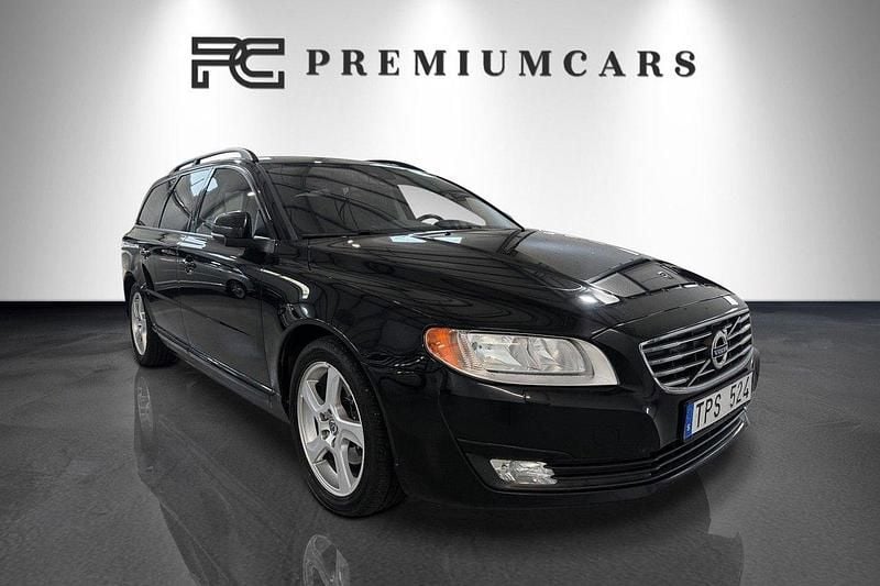 Svart Begagnad 2013 Volvo V70 Kombi | 109 900 kr (Marknadspris) - Bild 1/4