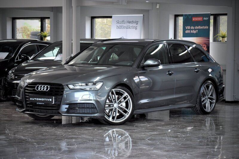 Grå Begagnad 2016 Audi A6 S-Line Kombi | 269 900 kr (Dyr) - Bild 1/4