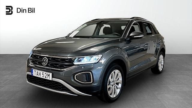 Grå (indium grey metallic) Begagnad 2024 VW T-Roc Edition SUV | 319 800 kr (Dyr) - Bild 1/4