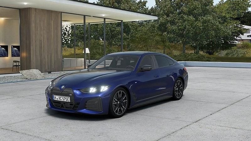 Blå Ny 2025 BMW i4 Efficient Dynamics Sedan | 793 400 kr (Superpris) - Bild 1/4