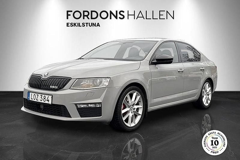 Begagnad Skoda Octavia RS 184 HK (135 kW) 2016 Mörkgrå Halvkombi