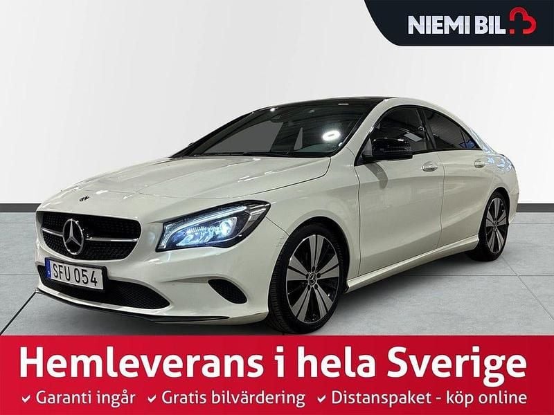 Vit Begagnad 2018 Mercedes 220 Sportkupé | 209 900 kr (Bra pris) - Bild 1/3