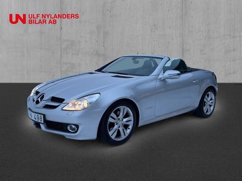 Silver Begagnad 2008 Mercedes SLK200 Cab | 159 000 kr (Marknadspris) - Bild 1/4