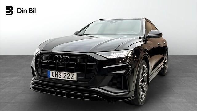 Svart Begagnad 2019 Audi Q8 S-Line SUV | 529 000 kr (Lite dyr) - Bild 1/4