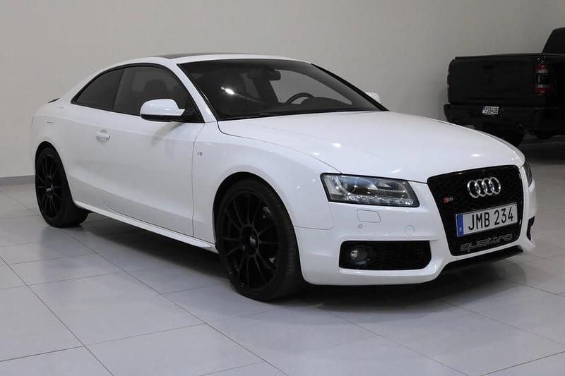 Vit Begagnad 2010 Audi S5 Sportkupé | 139 900 kr (Superpris) - Bild 1/4