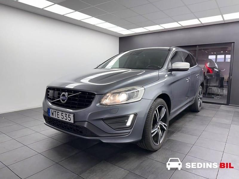 Grå Begagnad 2017 Volvo XC60 R-Design SUV | 174 900 kr (Lite dyr) - Bild 1/4