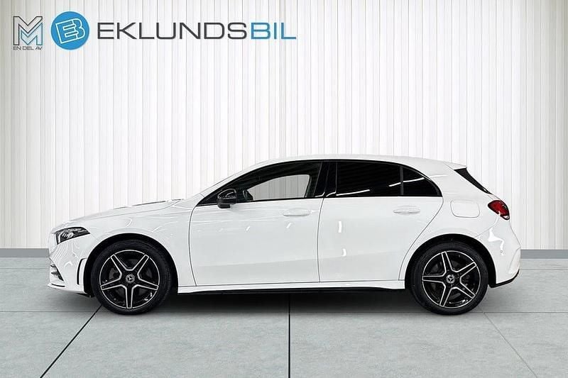 Begagnad Mercedes A250 AMG 218 HK (160 kW) 2023 Polar white