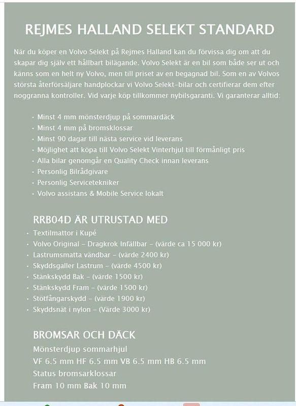 Begagnad Volvo XC60 Plus 355 HK (261 kW) 2025 Blå SUV