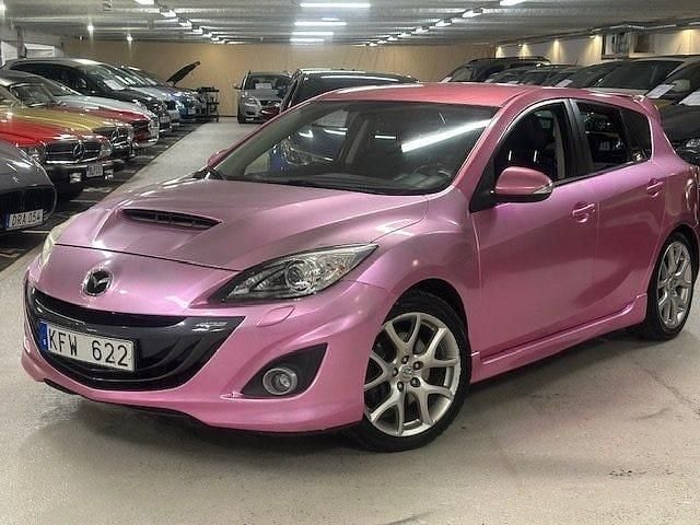 Röd Begagnad 2009 Mazda 3 Halvkombi | 89 900 kr - Bild 1/4