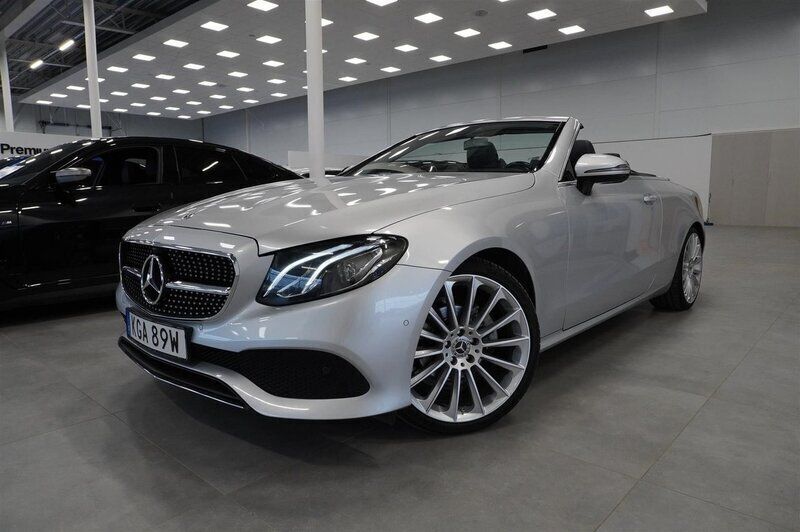Silver Begagnad 2018 Mercedes E200 Avantgarde Cab | 349 900 kr (Marknadspris) - Bild 1/4