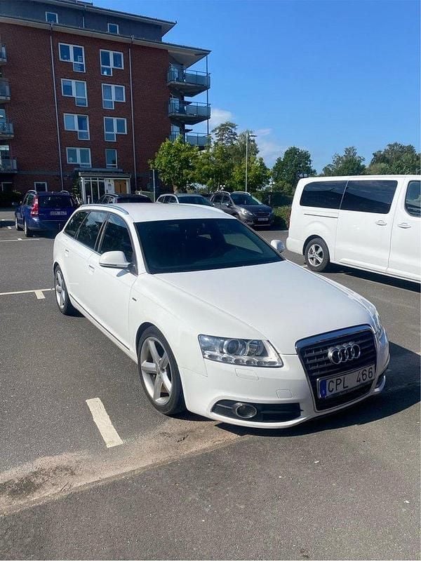 Vit Begagnad 2011 Audi A6 Proline Kombi | 75 000 kr (Marknadspris) - Bild 1/4
