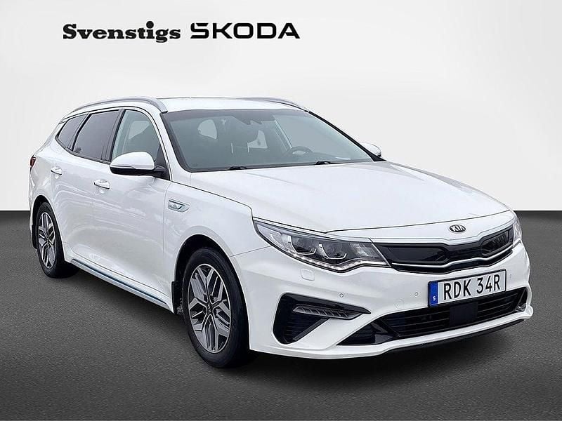 Begagnad Kia Optima Sport 154 HK (113 kW) 2019 Vit Kombi